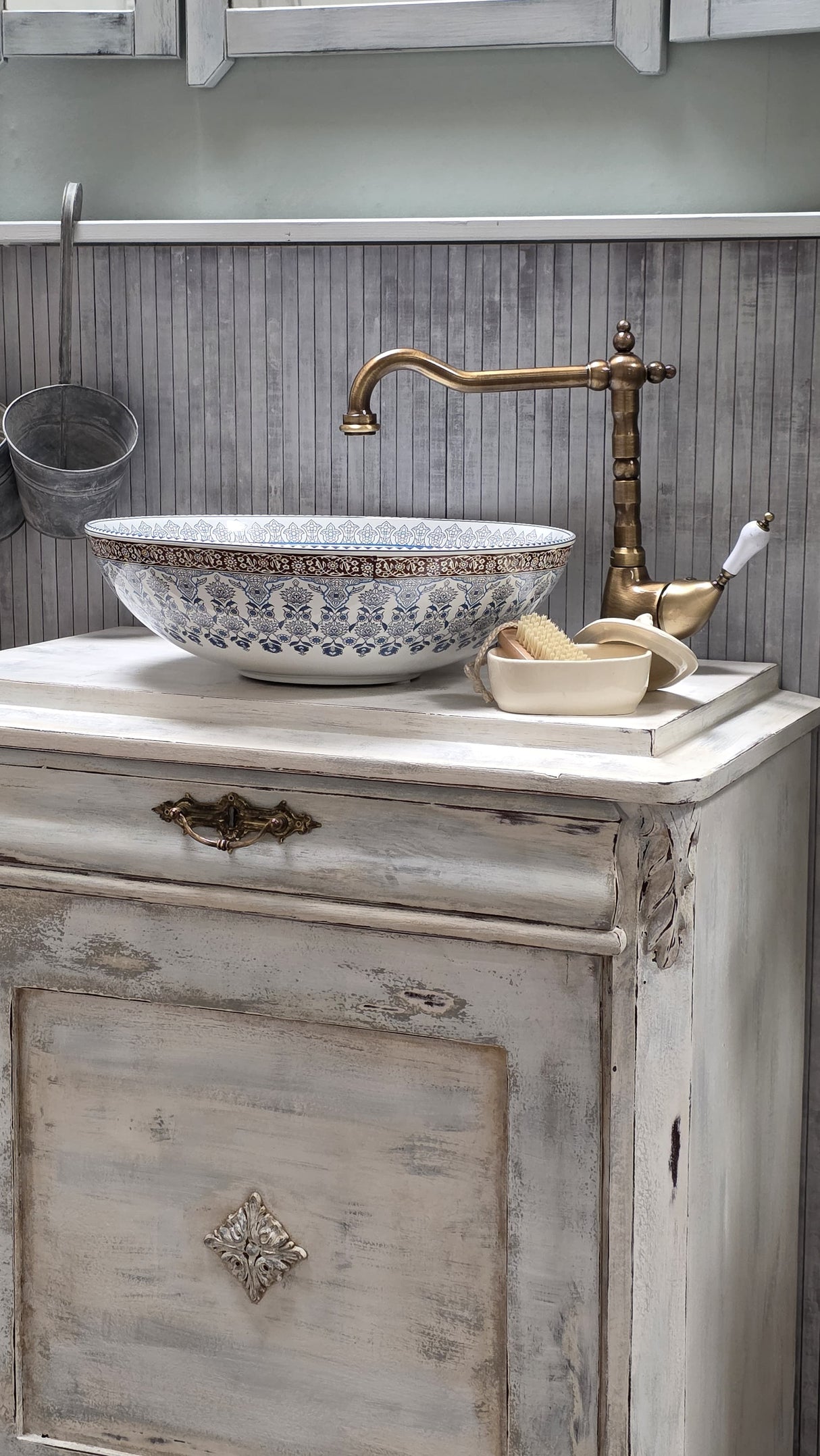 "Nostalgia" Shabby-Chic Waschtisch
