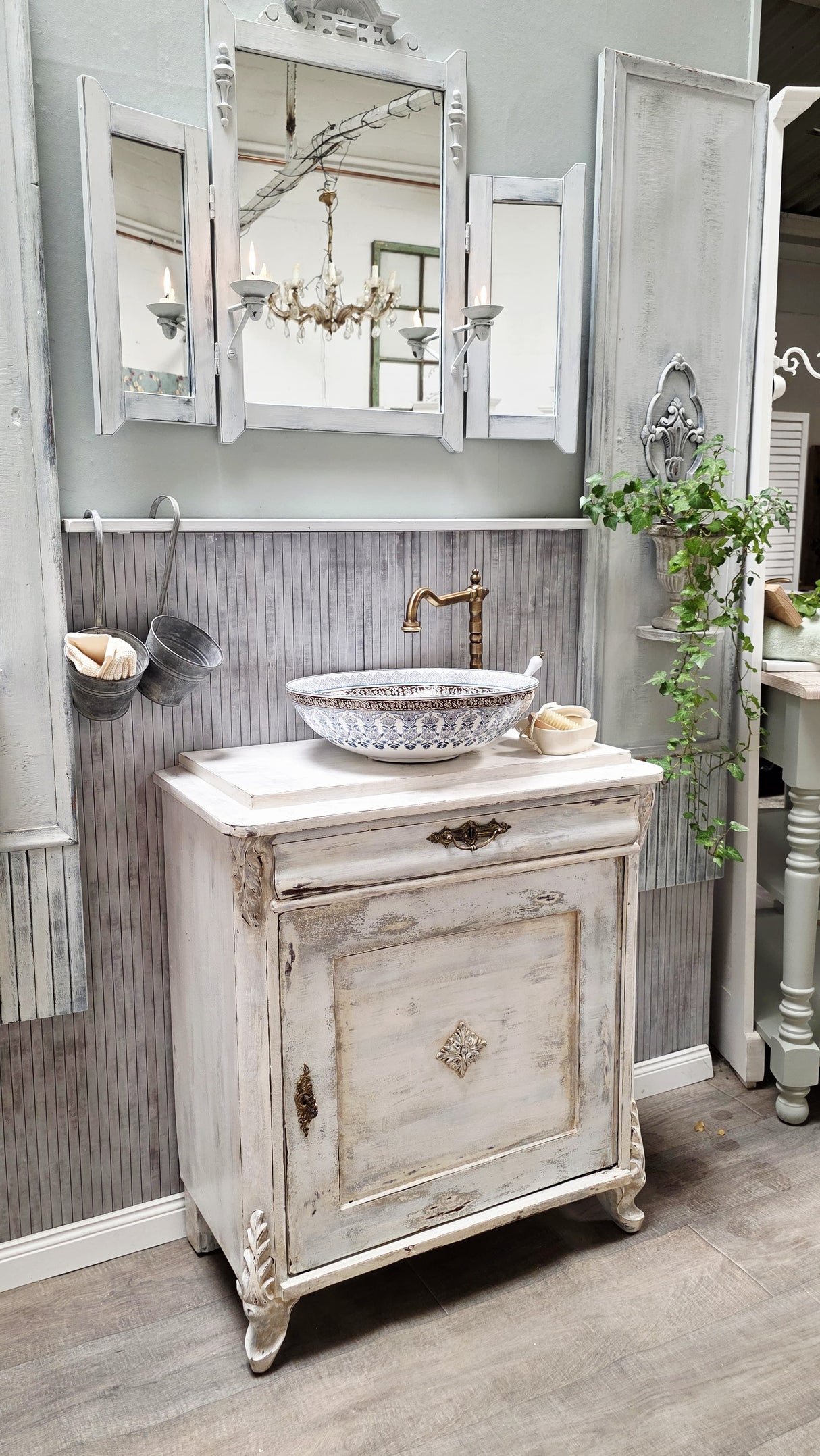 "Nostalgia" Shabby-Chic Waschtisch