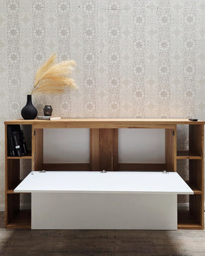 "Silver": Sideboard mit TV Lift, elektrisch 46 Zoll oder 55 Zoll