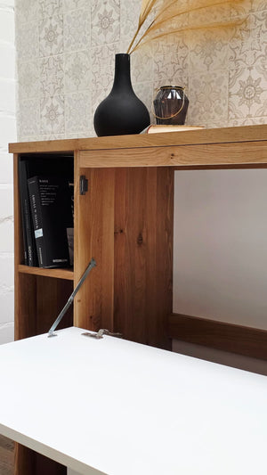 "Silver": Sideboard mit TV Lift, elektrisch 46 Zoll oder 55 Zoll