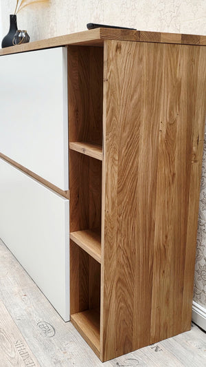"Silver": Sideboard mit TV Lift, elektrisch 46 Zoll oder 55 Zoll