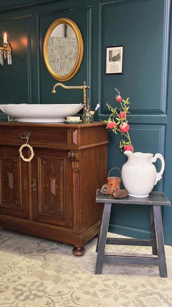 "Arleo" Antiker Landhaus Waschtisch