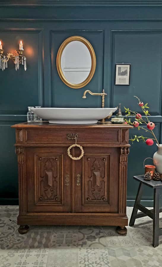 "Arleo" Antiker Landhaus Waschtisch