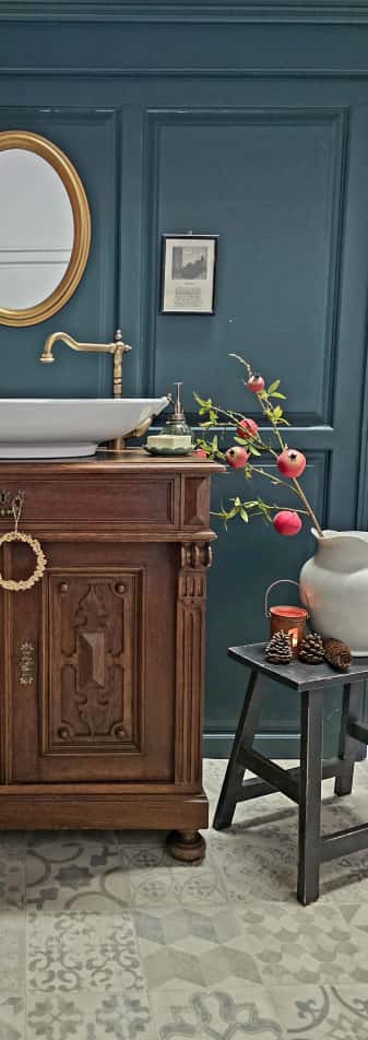 "Arleo" Antiker Landhaus Waschtisch