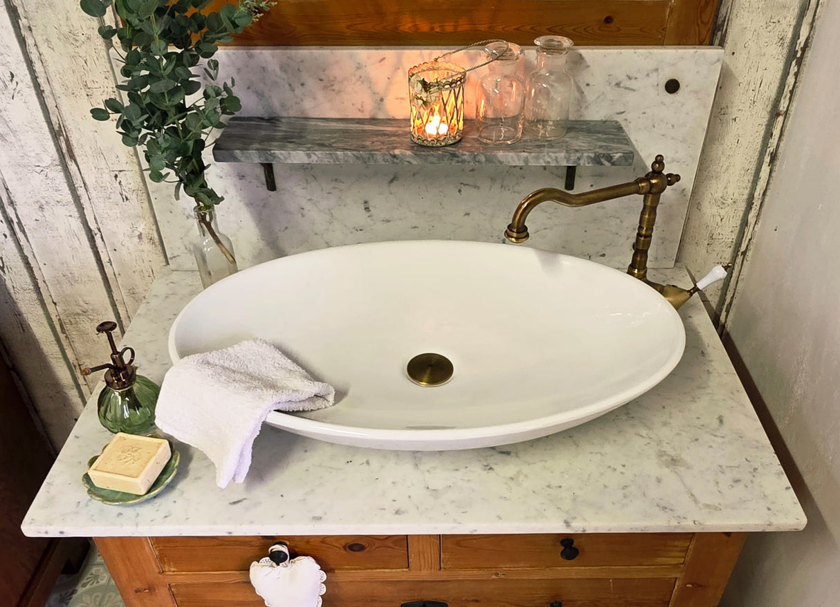 "Fee" Nostalgischer Spiegel-Waschtisch