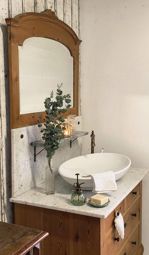 "Fee" Nostalgischer Spiegel-Waschtisch