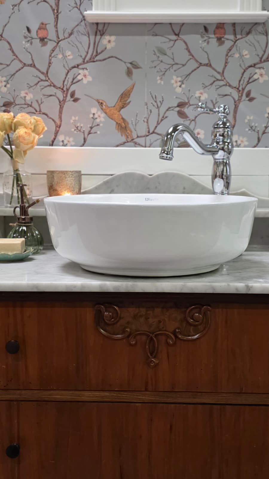 "Moleny" Antiker Landhaus Waschtisch