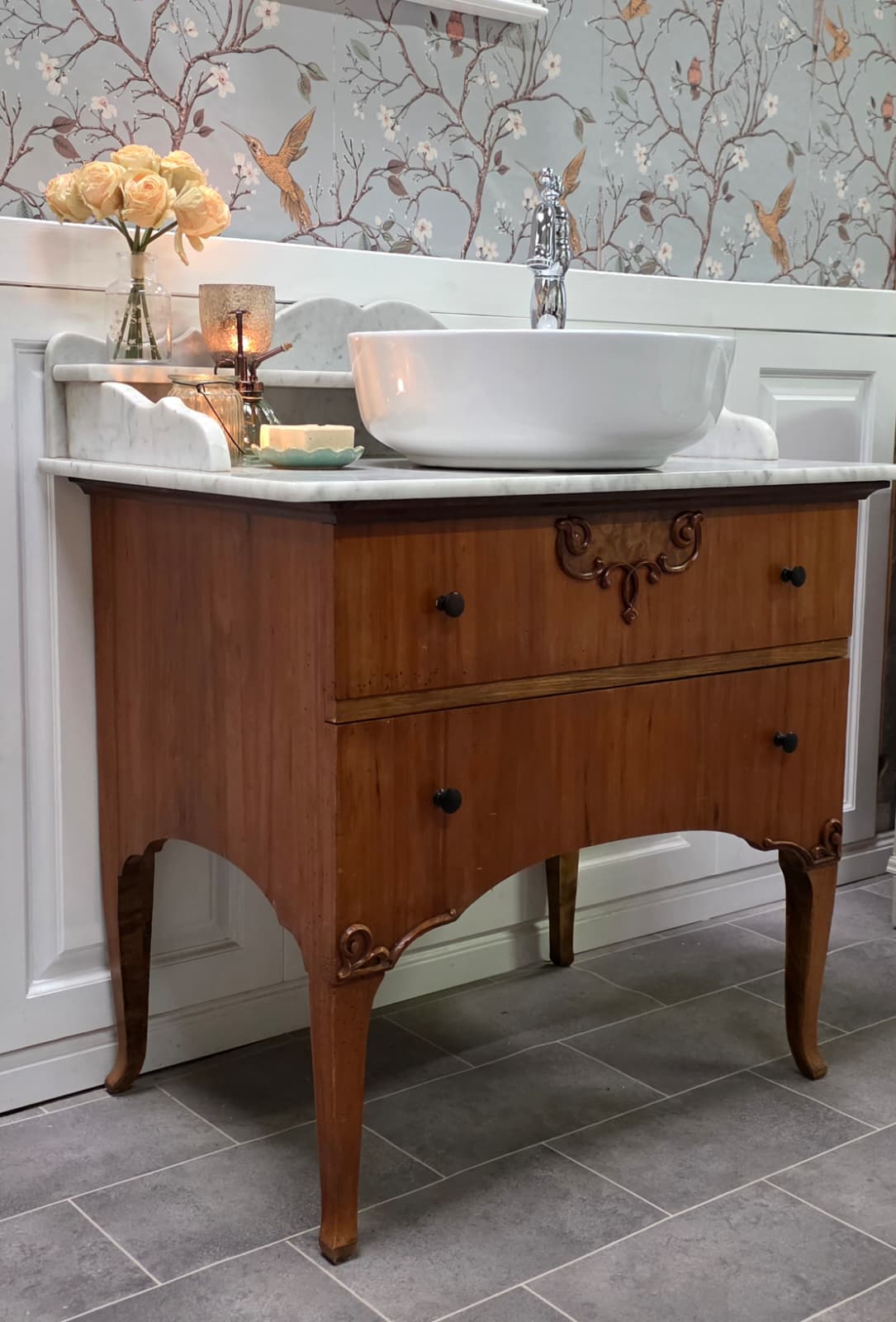 "Moleny" Antiker Landhaus Waschtisch