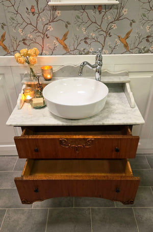 "Moleny" Antiker Landhaus Waschtisch