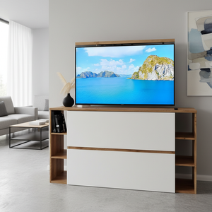 "Silver": Sideboard mit TV Lift, elektrisch 55 Zoll