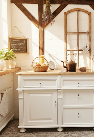 "Moa" - Kochmodul im Landhausstil 186 cm