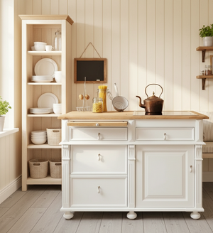 « Mora » - Petit module de cuisson de style campagnard 126,5 cm