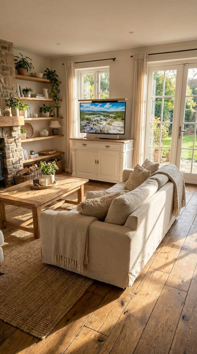 "Lanciano": Kommode inkl. TV-Lift für 46 Zoll oder 65 Zoll