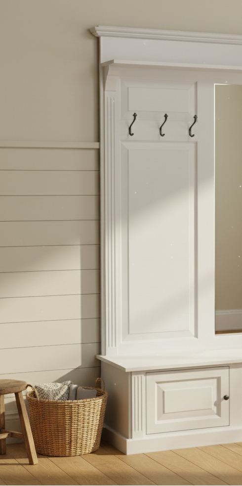 "Jilwa" - Landhaus Garderobe Massivholz