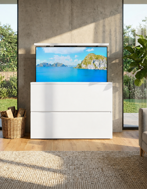 "Merim": Sideboard mit TV Lift, elektrisch 55 Zoll/ 46 Zoll