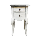 "Nuit" - Country house bedside table solid wood mint