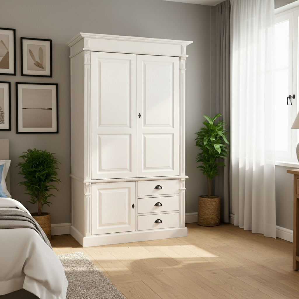 "Vjenna" - Elegant country house wardrobe in the Wilhelminian style