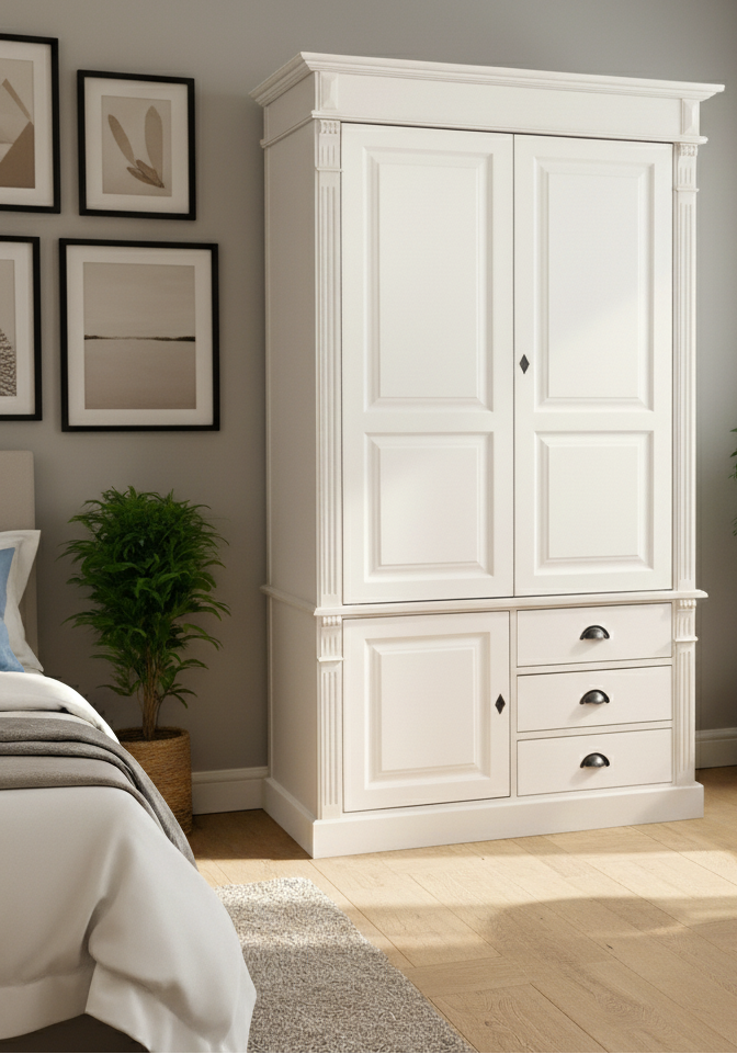 "Vjenna" - Elegant country house wardrobe in the Wilhelminian style