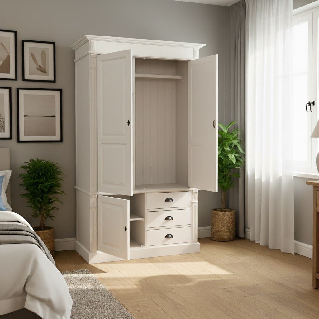 "Vjenna" - Elegant country house wardrobe in the Wilhelminian style