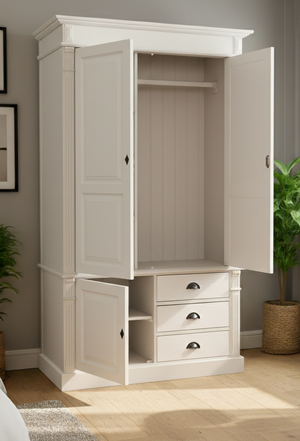"Vjenna" - Elegant country house wardrobe in the Wilhelminian style