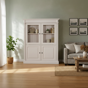 "Clay" - Elegant Vertiko, half cabinet in country house style in the Wilhelminian style