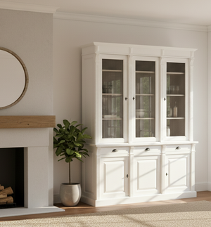 "Soissons" - Eleganter Landhaus- Esszimmerschrank im Gründerzeitstil