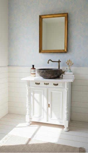 "Jocy" Shabby-Chic Landhaus Waschtisch