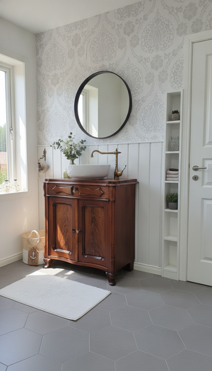 Lavabo ancien de maison de campagne « Rony »