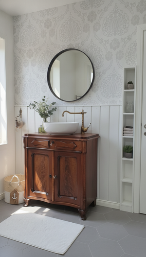 Lavabo ancien de maison de campagne « Rony »