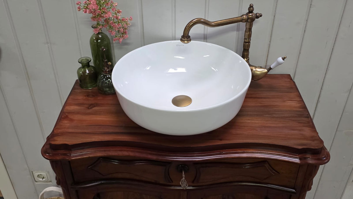 Lavabo ancien de maison de campagne « Rony »
