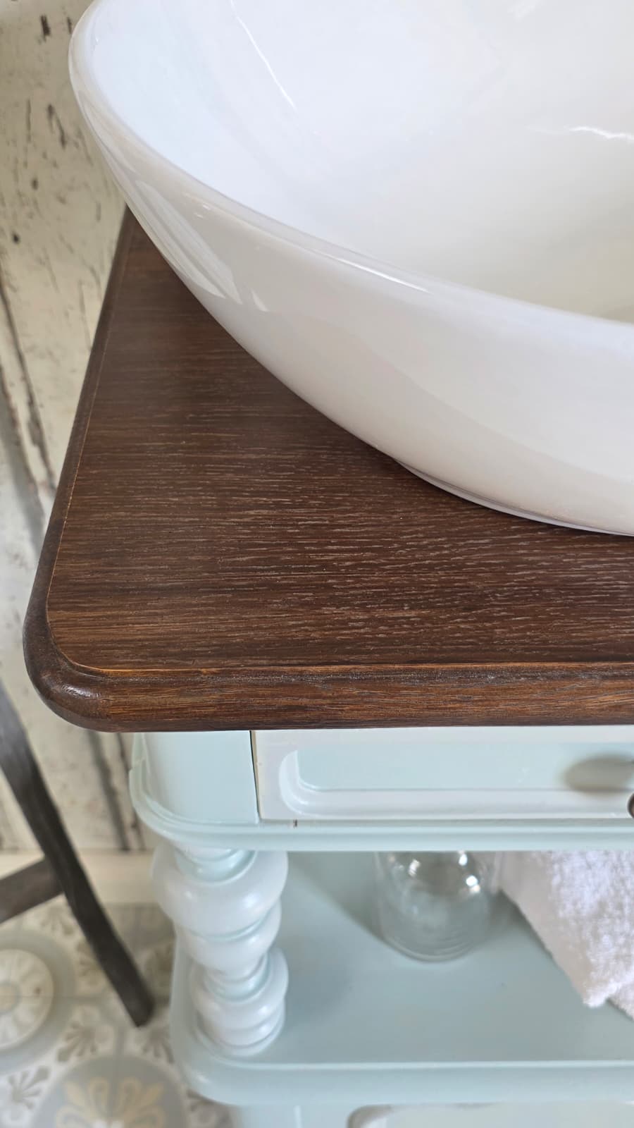 "Evra"- Antiker Landhaus Waschtisch