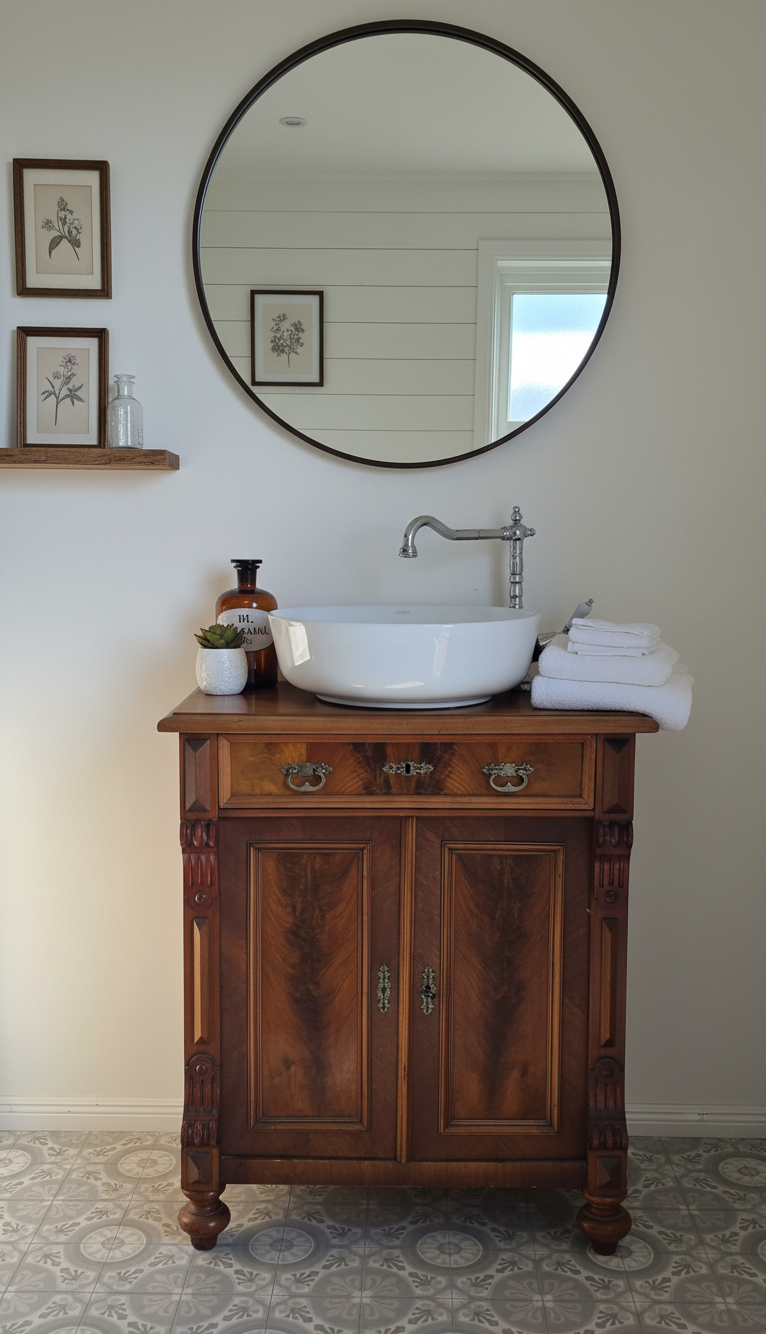 "Rony" Antique Country House Washbasin