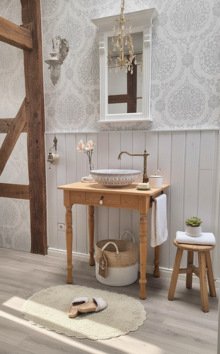 "Reta" - Antique Country House Washbasin