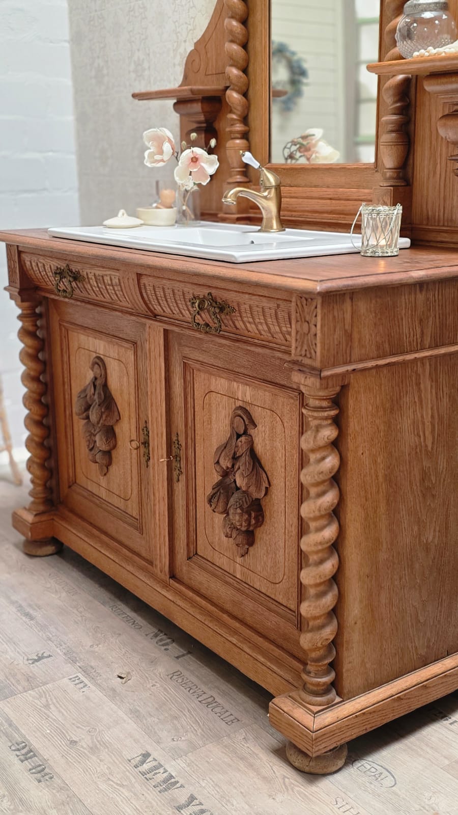 "Jarre" Antiker Landhaus Waschtisch