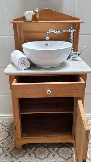 Lavabo de style ancien « Ranya » pour maison de campagne
