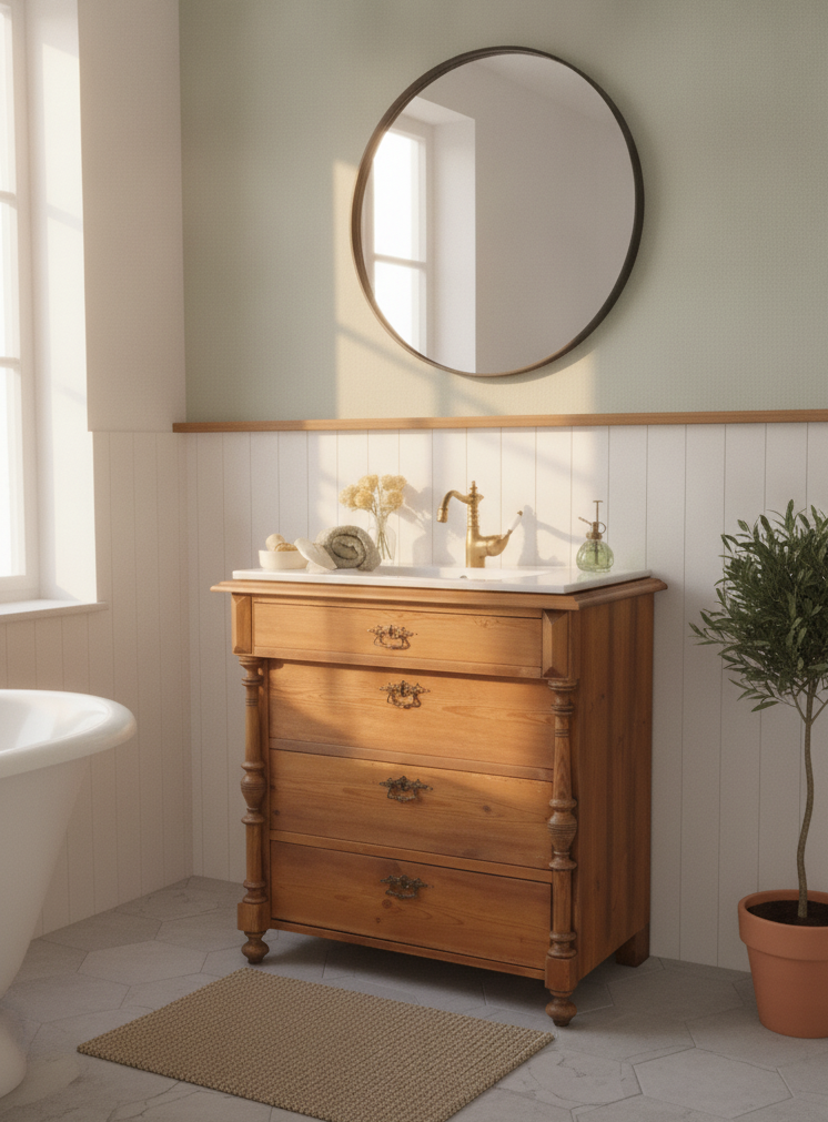 "Rony" Antique Country House Washbasin
