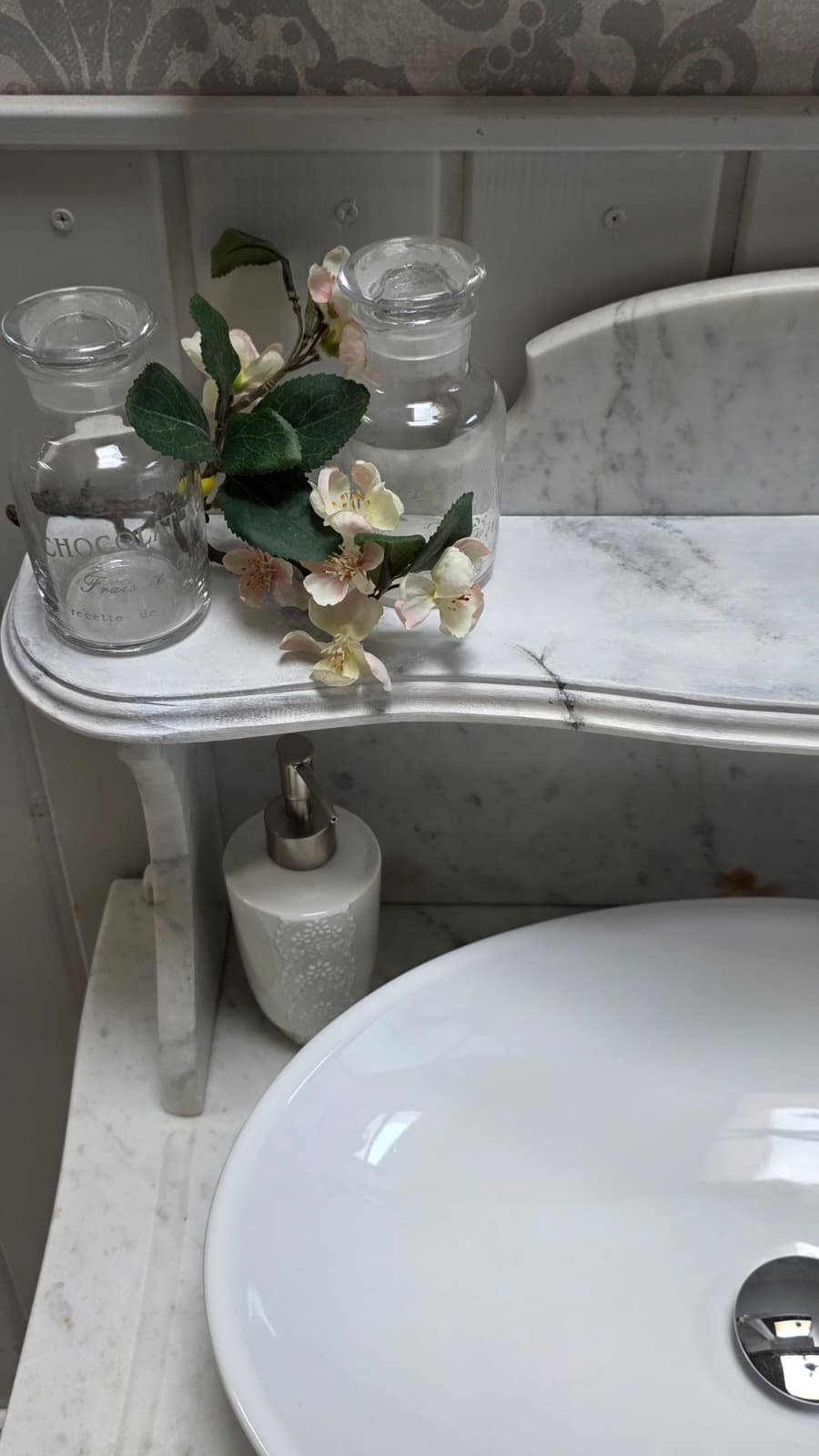 Lavabo ancien de maison de campagne « Rony »