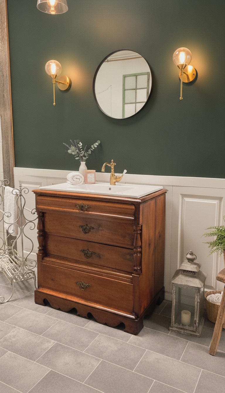 "Rony" Antique Country House Washbasin