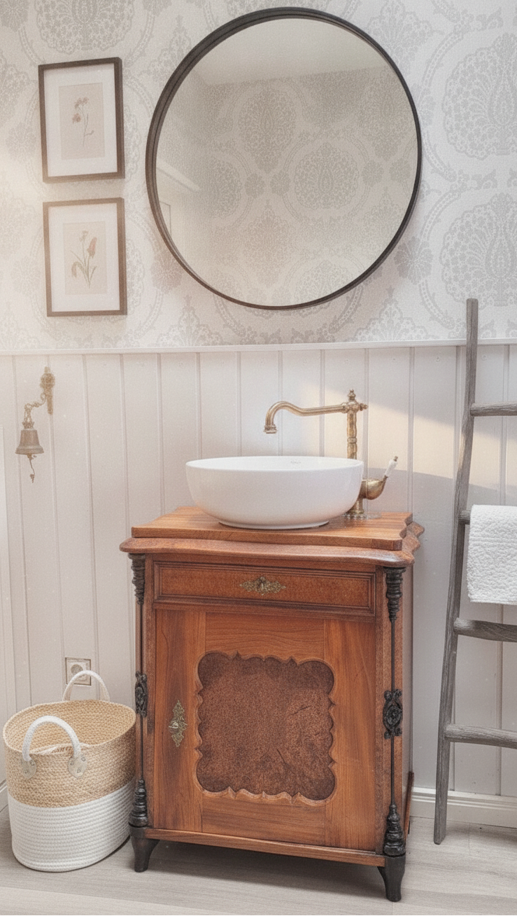 "Rony" Antique Country House Washbasin