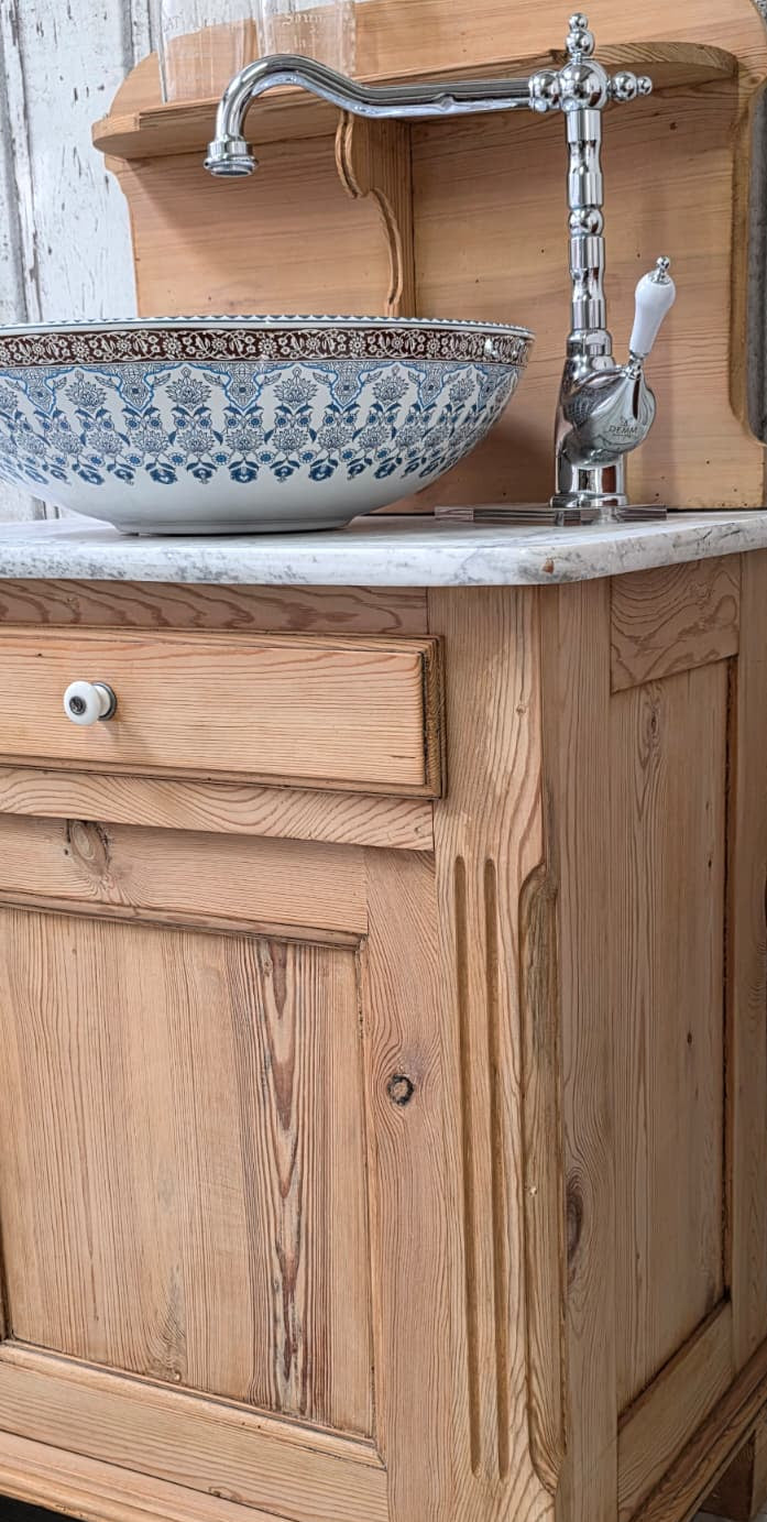 "Visby"- Antiker Landhaus Waschtisch