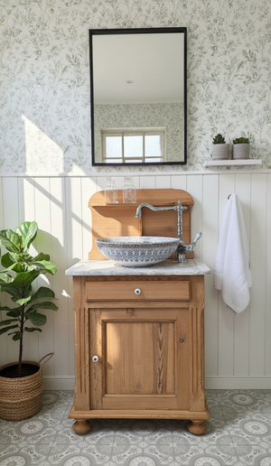 "Visby"- Antiker Landhaus Waschtisch