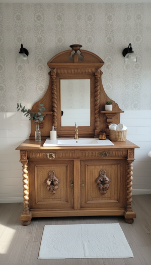 "Jarre" Antiker Landhaus Waschtisch