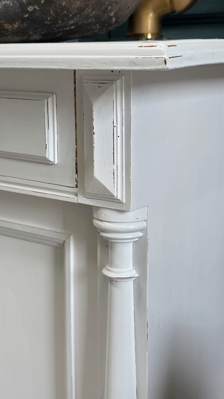 "Jocy" Shabby-Chic Landhaus Waschtisch