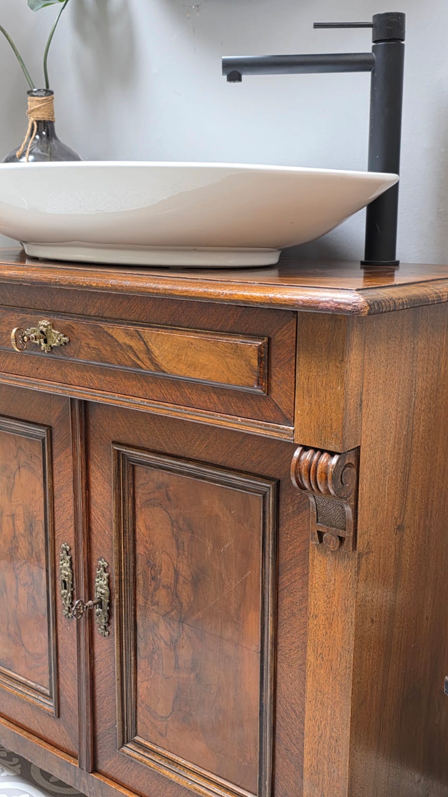 RESERVIERT für Elke "Aurelia" Antiker Landhaus Waschtisch