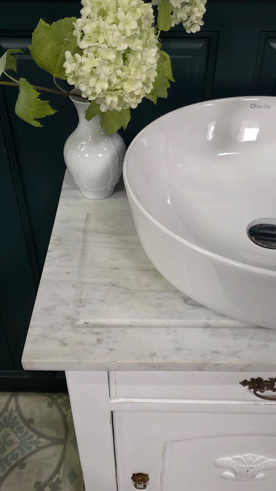 "Madelene" Dänischer Landhaus Waschtisch