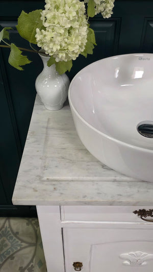 "Madelene" Dänischer Landhaus Waschtisch