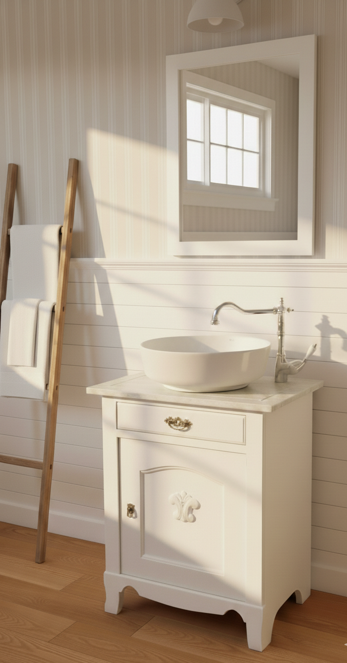 "Madelene" Dänischer Landhaus Waschtisch