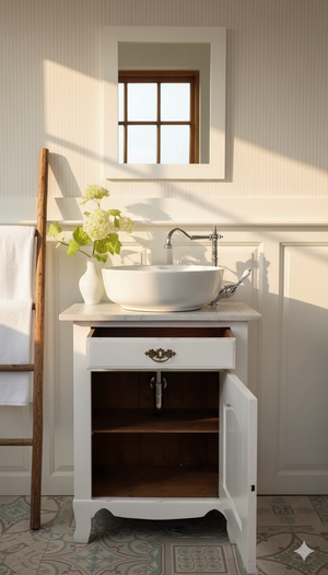 "Madelene" Dänischer Landhaus Waschtisch