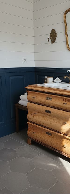 "Malve" Antiker Landhaus Waschtisch